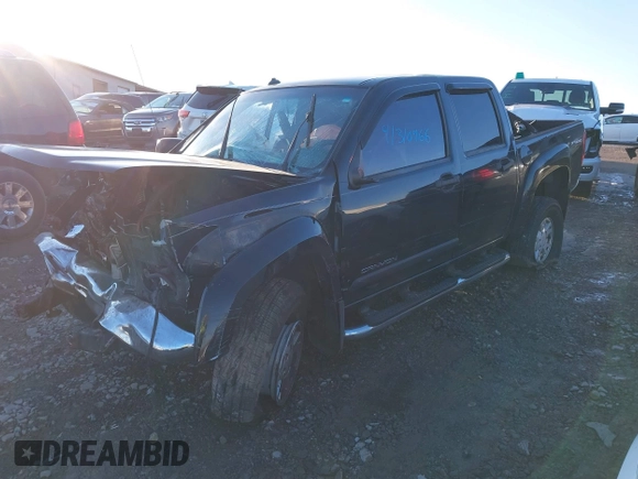 2005 GMC Canyon 1SE SLE Z71 with VIN 1GTDS136858133700, listed as a IAAI auction lot 41310966 with 1 mi miles. Bid and sale history available at carsss.com. Image 2.
