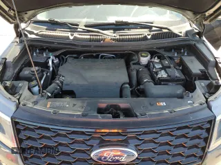 2018 Ford Explorer Sport with VIN 1FM5K8GT4JGC07574, listed as a Copart auction lot 72860404 with 18,563 mi miles and Salvage title. Bid and sale history available at DreamBid. Image 12.
