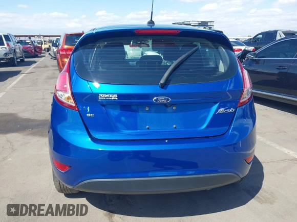 2018 Ford Fiesta SE with VIN 3FADP4EJ7JM110795, listed as a IAAI auction lot 42076739 with 1 mi miles. Bid and sale history available at carsss.com. Image 17.