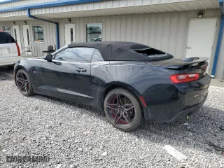 2017 Chevrolet Camaro 2LT with VIN 1G1FD3DS1H0101483, listed as a Copart auction lot 56183254 with 124,645 mi miles and Salvage Title. Bid and sale history available at carsss.com. Image 2.