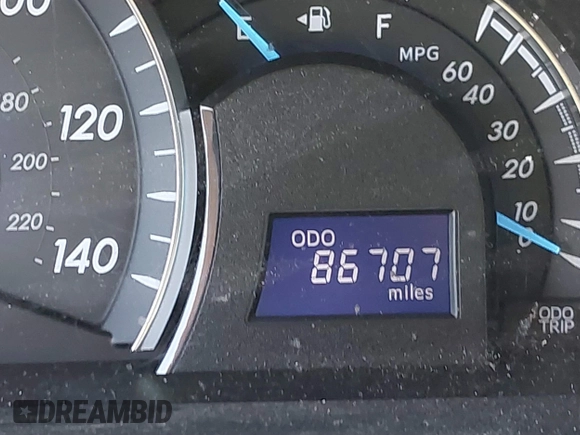 2012 Toyota Camry SE with VIN 4T1BK1FK1CU509931, listed as a IAAI auction lot 41474984 with 86,707 mi miles. Bid and sale history available at carsss.com. Image 14.