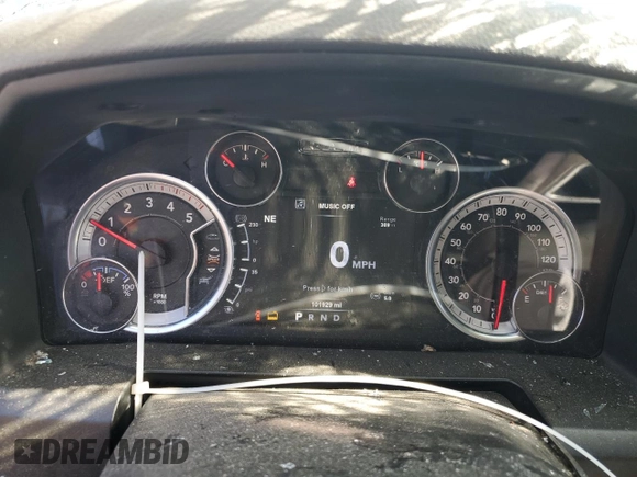 2018 Ram 2500 Big Horn with VIN 3C6UR5DL4JG427436, listed as a Copart auction lot 45536995 with 101,929 mi miles and Salvage title. Bid and sale history available at DreamBid. Image 9.