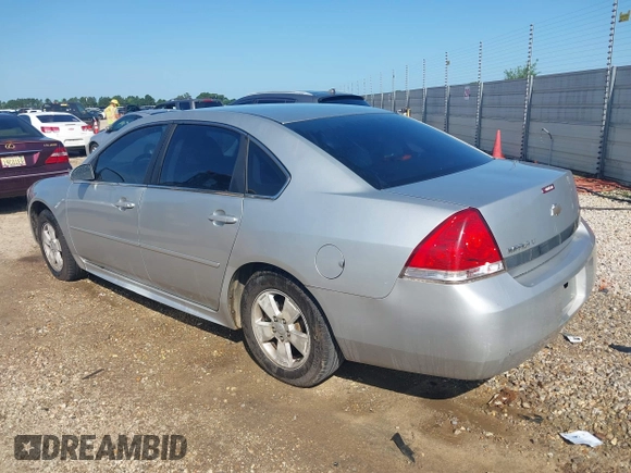 2011 Chevrolet Impala LT Fleet with VIN 2G1WG5EK6B1211491, listed as a IAAI auction lot 42467169 with 182,229 mi miles and . Bid and sale history available at DreamBid. Image 3.