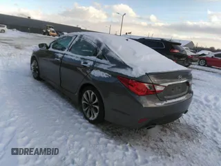 2014 Hyundai Sonata SE with VIN 5NPEC4AC9EH902931, listed as a IAAI auction lot 41594115 with 50,221 mi miles and . Bid and sale history available at DreamBid. Image 3.