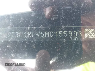 2021 Toyota RAV4 LE z VIN 2T3H1RFV5MC155993, wystawiony jako IAAI lot #42259037 z przebiegiem 79 719 mil mil oraz . Historia ofert i sprzedaży dostępna na DreamBid. Obrazek 9.