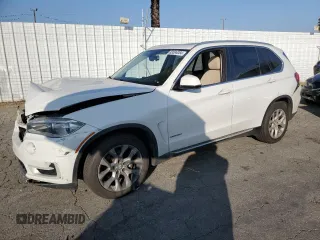 2015 BMW X5 xDrive35i z VIN 5UXKR0C52F0P15505, wystawiony jako Copart lot #83586284 z przebiegiem 140 825 mil mil oraz Szkoda całkowita • Salvage title. Historia ofert i sprzedaży dostępna na DreamBid. Obrazek 1.