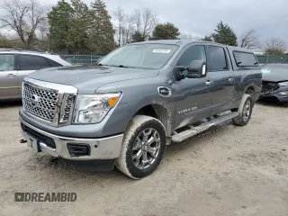 2018 Nissan Titan XD SV with VIN 1N6AA1F44JN533990, listed as a Copart auction lot 84935134 with 122,148 mi miles and Salvage Title. Bid and sale history available at carsss.com. Image 1.