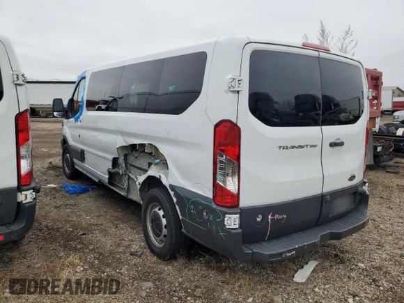 2018 Ford Transit Passenger XL z VIN 1FBZX2YM3JKA35423, wystawiony jako Copart lot #80974234 z przebiegiem Nie podano mil oraz Szkoda całkowita • Salvage title. Historia ofert i sprzedaży dostępna na DreamBid. Obrazek 2.