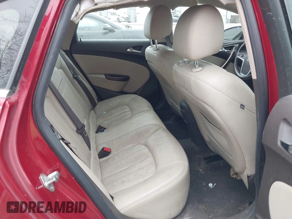 2014 Buick Verano Leather Group with VIN 1G4PS5SK6E4121597, listed as a IAAI auction lot 41904850 with 116,905 mi miles. Bid and sale history available at carsss.com. Image 8.