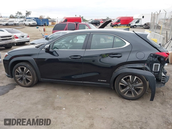 2021 Lexus UX 250h z VIN JTHX9JBHXM2049972, wystawiony jako IAAI lot #40956792 z przebiegiem 47 882 mil mil oraz . Historia ofert i sprzedaży dostępna na DreamBid. Obrazek 15.