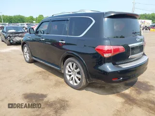 2012 Infiniti QX56 7-passenger z VIN JN8AZ2NF6C9515429, wystawiony jako IAAI lot #42419473 z przebiegiem 133 665 mil mil oraz . Historia ofert i sprzedaży dostępna na DreamBid. Obrazek 3.