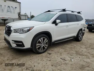 2021 Subaru Ascent Limited with VIN 4S4WMALD1M3475028, listed as a Copart auction lot 43625655 with 20,702 mi miles and Salvage Title. Bid and sale history available at carsss.com. Image 1.
