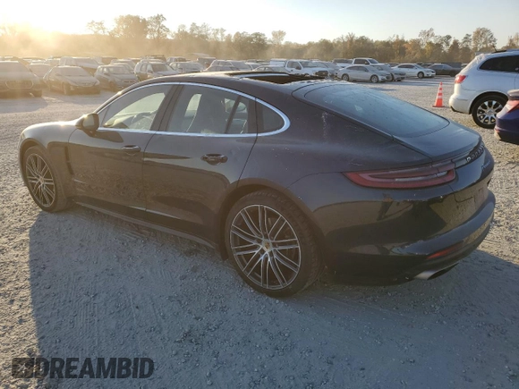 2017 Porsche Panamera with VIN WP0AA2A79HL100858, listed as a Copart auction lot 76724924 with 37,013 mi miles and Salvage title. Bid and sale history available at DreamBid. Image 2.
