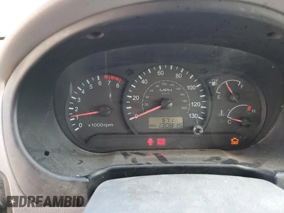 2005 Hyundai Accent GLS with VIN KMHCG45C75U638812, listed as a Copart auction lot 77968234 with 130,815 mi miles and Salvage Title. Bid and sale history available at carsss.com. Image 9.
