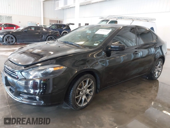 2015 Dodge Dart SXT with VIN 1C3CDFBB5FD205354, listed as a IAAI auction lot 41646932 with 84,322 mi miles. Bid and sale history available at carsss.com. Image 14.