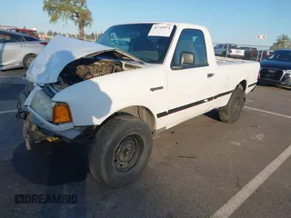 2003 Ford Ranger XL Fleet with VIN 1FTYR10E93PB27237, listed as a IAAI auction lot 41745971 with 185,499 mi miles. Bid and sale history available at carsss.com. Image 18.