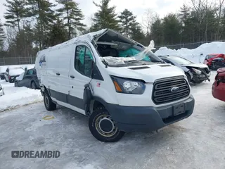 2016 Ford Transit Cargo with VIN 1FTYR1ZM1GKB40867, listed as a IAAI auction lot 41628525 with 99,580 mi miles. Bid and sale history available at carsss.com. Image 1.