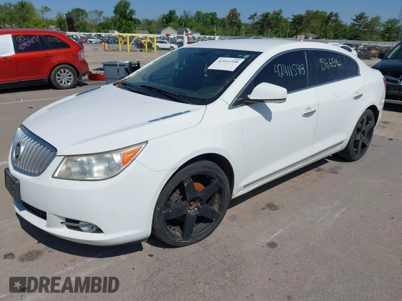 2011 Buick LaCrosse CXL with VIN 1G4GC5EDXBF244507, listed as a IAAI auction lot 42411598 with 156,654 mi miles and . Bid and sale history available at DreamBid. Image 2.