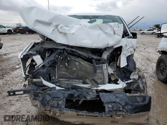 2022 Ford F-150 XL with VIN 1FTMF1EB1NKE34424, listed as a Copart auction lot 43786024 with 27,499 mi miles and Salvage title. Bid and sale history available at DreamBid. Image 5.