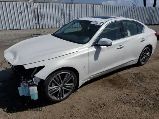2014 Infiniti Q50 Premium z VIN JN1BV7AP5EM685839, wystawiony jako Copart lot #51238415 z przebiegiem 128 933 mil mil oraz Szkoda całkowita • Salvage title. Historia ofert i sprzedaży dostępna na DreamBid. Obrazek 1.