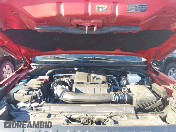 2024 Nissan Frontier SV with VIN 1N6ED1EK6RN609634, listed as a IAAI auction lot 41187993 with 21,034 mi miles and . Bid and sale history available at DreamBid. Image 10.