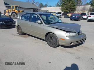 2001 Hyundai Elantra GLS z VIN KMHDN45D41U075912, wystawiony jako IAAI lot #42061855 z przebiegiem 95 708 mil mil oraz . Historia ofert i sprzedaży dostępna na DreamBid. Obrazek 1.