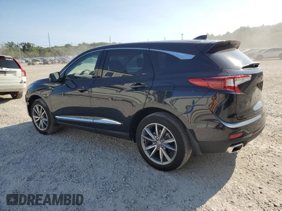 2023 Acura RDX w/Technology Package with VIN 5J8TC2H59PL008317, listed as a Copart auction lot 68841924 with 11,867 mi miles and Salvage Title. Bid and sale history available at carsss.com. Image 2.