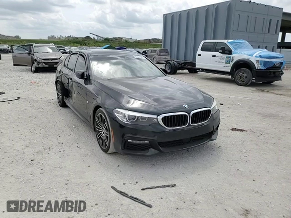 2018 BMW 5 Series 540i with VIN WBAJE5C51JWA94611, listed as a Copart auction lot 50367505 with 104,301 mi miles and Salvage Title. Bid and sale history available at carsss.com. Image 10.