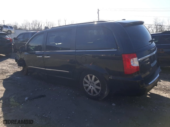 2015 Chrysler Town & Country Touring with VIN 2C4RC1BG8FR610208, listed as a Copart auction lot 44308805 with 168,451 mi miles and Salvage Title. Bid and sale history available at carsss.com. Image 2.