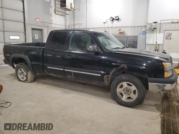 2003 Chevrolet Silverado 1500 with VIN 2GCEK19T831100097, listed as a Copart auction lot 43764755 with 333,746 mi miles and Salvage Title. Bid and sale history available at carsss.com. Image 4.