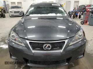 2011 Lexus IS 350 with VIN JTHCE5C28B5000227, listed as a Copart auction lot 46902595 with 109,838 mi miles and Clean title. Bid and sale history available at DreamBid. Image 5.