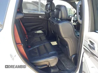 2017 Jeep Grand Cherokee SRT with VIN 1C4RJFDJ0HC699537, listed as a IAAI auction lot 41781500 with 105,640 mi miles. Bid and sale history available at carsss.com. Image 8.