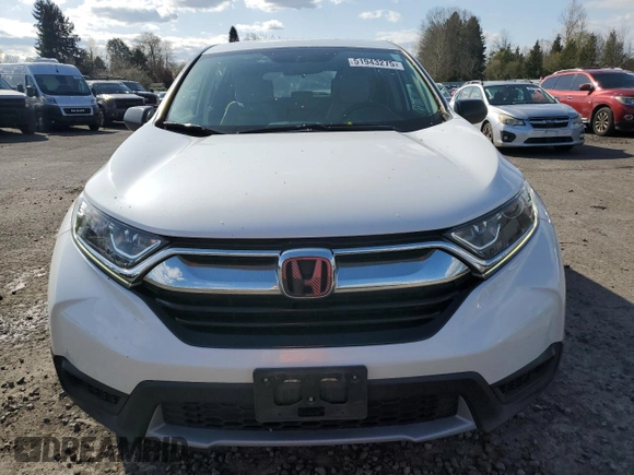 2019 Honda CR-V LX z VIN 5J6RW6H35KL004807, wystawiony jako Copart lot #51943275 z przebiegiem 119 862 mil mil oraz Szkoda całkowita • Salvage title. Historia ofert i sprzedaży dostępna na DreamBid. Obrazek 5.