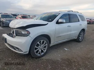 2016 Dodge Durango Citadel z VIN 1C4RDJEG2GC449485, wystawiony jako Copart lot #82409914 z przebiegiem 85 249 mil mil oraz Szkoda całkowita • Salvage title. Historia ofert i sprzedaży dostępna na DreamBid. Obrazek 1.