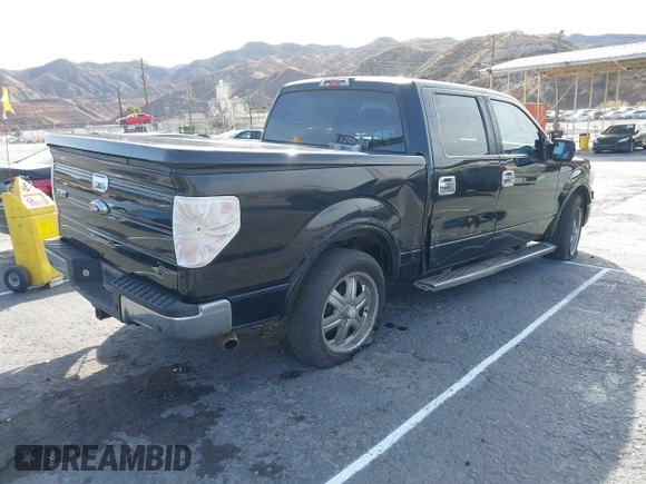 2009 Ford F-150 XL with VIN 1FTPW12V39FA57296, listed as a IAAI auction lot 41367291 with 1 mi miles. Bid and sale history available at carsss.com. Image 4.