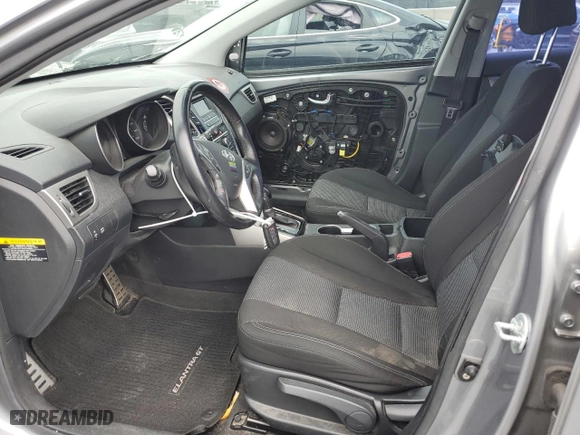 2013 Hyundai Elantra GT with VIN KMHD35LE2DU094597, listed as a Copart auction lot 52220545 with 48,068 mi miles and Salvage Title. Bid and sale history available at carsss.com. Image 7.