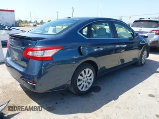 2014 Nissan Sentra S with VIN 3N1AB7AP9EY314703, listed as a IAAI auction lot 42109792 with 57,332 mi miles and . Bid and sale history available at DreamBid. Image 4.