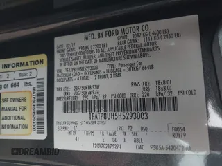 2017 Ford Mustang EcoBoost Premium with VIN 1FATP8UH5H5293003, listed as a IAAI auction lot 42047402 with 108,049 mi miles and . Bid and sale history available at DreamBid. Image 9.