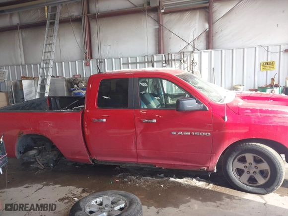 2011 Ram 1500 SLT with VIN 1D7RV1GP5BS535971, listed as a IAAI auction lot 41236443 with 185,641 mi miles. Bid and sale history available at carsss.com. Image 12.