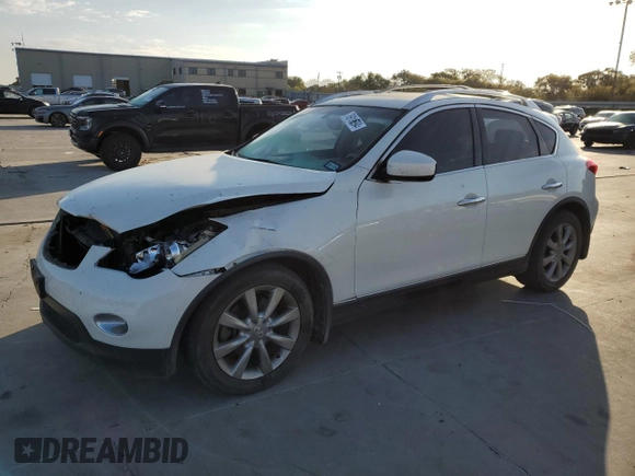 2008 Infiniti EX Journey with VIN JNKAJ09E38M305995, listed as a Copart auction lot 76916694 with 149,586 mi miles and Salvage Title. Bid and sale history available at DreamBid. Image 1.