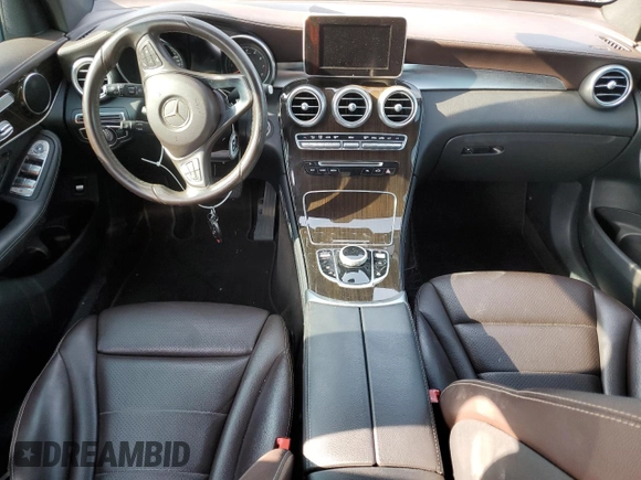 2018 Mercedes-Benz GLC with VIN WDC0G4JB1JV080135, listed as a Copart auction lot 51923565 with 0 mi miles and Salvage Title. Bid and sale history available at carsss.com. Image 8.