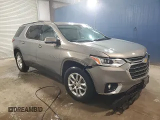 2019 Chevrolet Traverse LT Cloth with VIN 1GNERGKW3KJ205824, listed as a Copart auction lot 50736555 with 130,290 mi miles and Clean Title. Bid and sale history available at carsss.com. Image 4.