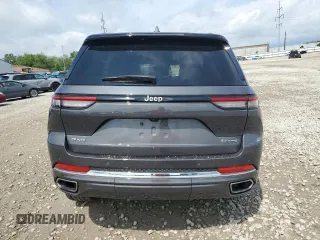2023 Jeep Grand Cherokee Overland с VIN 1C4RJHDG3P8737215, выставлен на аукционе Copart как лот 58858905 с пробегом 28 364 миль миль и Списание • Salvage title. История ставок и продаж доступна на DreamBid. Изображение 6.