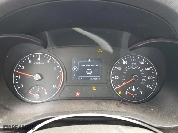 2017 Kia Optima LX with VIN 5XXGT4L30HG160425, listed as a Copart auction lot 54570955 with 112,836 mi miles and Salvage Title. Bid and sale history available at carsss.com. Image 9.
