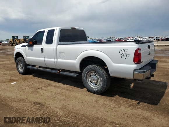 2012 Ford F-250 XL with VIN 1FT7X2B66CEB06354, listed as a Copart auction lot 58601795 with 137,326 mi miles and Salvage title. Bid and sale history available at DreamBid. Image 2.