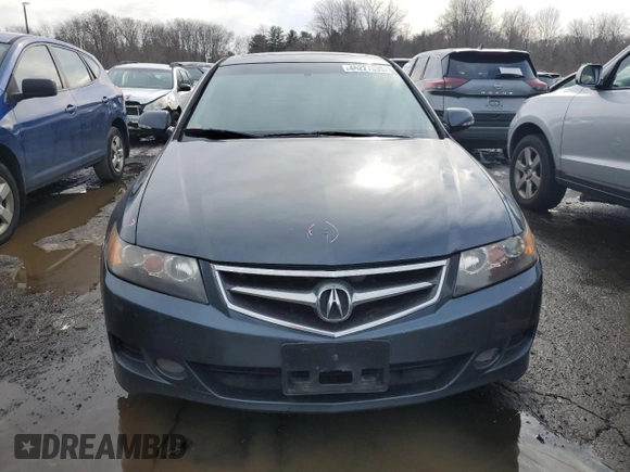 2008 Acura TSX Nav with VIN JH4CL96998C001476, listed as a Copart auction lot 46227835 with 194,014 mi miles and Salvage Title. Bid and sale history available at carsss.com. Image 5.