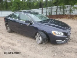 2016 Volvo S60 T5 Drive-E Premier with VIN YV126MFK1G1399300, listed as a Copart auction lot 66556974 with 120,127 mi miles and Salvage Title. Bid and sale history available at carsss.com. Image 4.