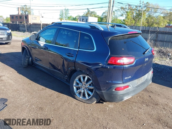 2016 Jeep Cherokee Limited z VIN 1C4PJMDB6GW199173, wystawiony jako IAAI lot #42336095 z przebiegiem 104 836 mil mil oraz . Historia ofert i sprzedaży dostępna na DreamBid. Obrazek 3.