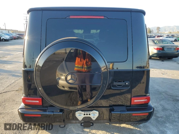 2019 Mercedes-Benz G 63 AMG with VIN WDCYC7HJXKX310242, listed as a Copart auction lot 46267745 with 69,171 mi miles and Salvage title. Bid and sale history available at DreamBid. Image 6.