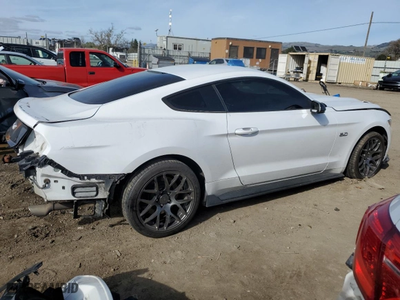 2016 Ford Mustang GT with VIN 1FA6P8CF3G5334532, listed as a Copart auction lot 44967535 with 83,665 mi miles and Salvage Title. Bid and sale history available at carsss.com. Image 3.